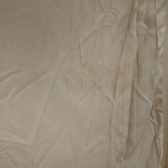 Vintage Wedding Dress Bridal Gown Faille Full Skirt Cream 34"B 27"W - Picture 8 of 11